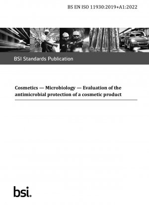 Kosmetika. Mikrobiologie. Bewertung des antimikrobiellen Schutzes eines Kosmetikprodukts