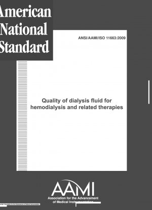 Qualität der Dialysierflüssigkeit für die Hämodialyse und verwandte Therapien