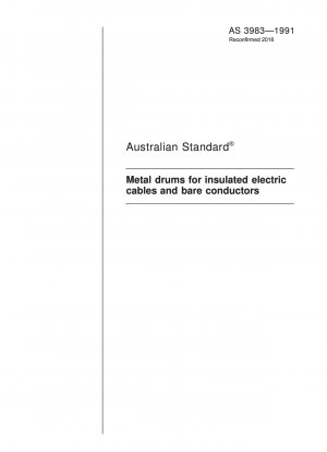 Metalltrommeln für isolierte Elektrokabel und blanke Leiter