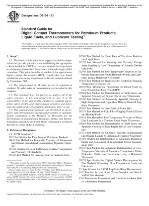 Standardhandbuch für digitale Kontaktthermometer zur Prüfung von Erdölprodukten, flüssigen Brennstoffen und Schmiermitteln