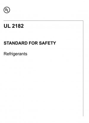 UL-Standard für Sicherheitskältemittel
