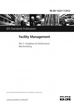 Facility Management. Richtlinien für Leistungsbenchmarking