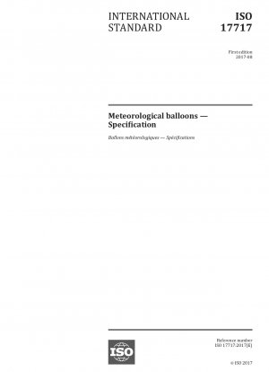 Meteorologische Ballons – Spezifikation