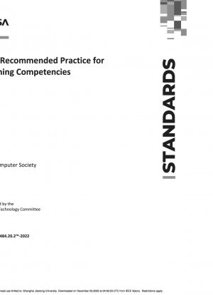 IEEE-empfohlene Praxis zur Definition von Kompetenzen