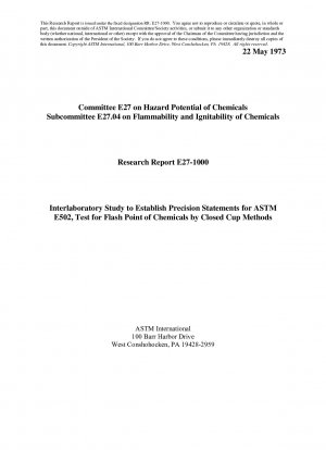 E0230-Standardspezifikation für Temperatur-Elektromotorische-Kraft-Tabellen (EMK) für standardisierte Thermoelemente