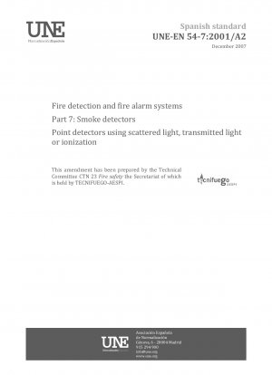 Brandmelde- und Brandmeldeanlagen – Teil 7: Rauchmelder – Punktmelder mit Streulicht, Durchlicht oder Ionisation