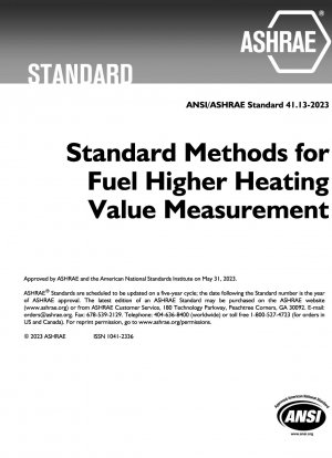 Standardmethoden zur Messung des höheren Heizwerts von Brennstoffen
