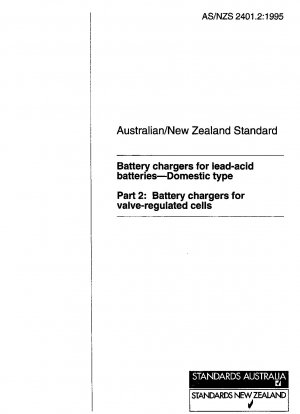 Batterieladegeräte für Blei-Säure-Batterien – Haushaltstyp – Batterieladegeräte für verschlossene Zellen