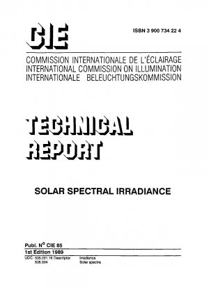 Spektrale Sonneneinstrahlung (1. Auflage) (E)