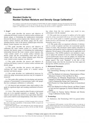 Standardhandbuch für die Kalibrierung von Feuchtigkeits- und Dichtemessgeräten auf Kernoberflächen