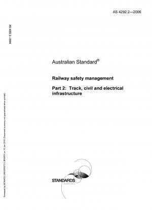 Eisenbahnsicherheitsmanagement – Gleis-, Zivil- und Elektroinfrastruktur