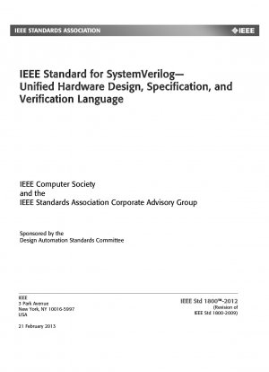 IEEE-Standard für SystemVerilog – Einheitliche Hardware-Design-, Spezifikations- und Verifizierungssprache