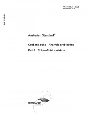 Kohle und Koks – Analyse und Prüfung Teil 2: Koks – Gesamtfeuchte