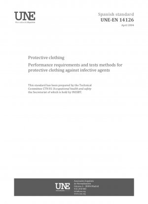 Schutzkleidung – Leistungsanforderungen und Prüfmethoden für Schutzkleidung gegen Infektionserreger