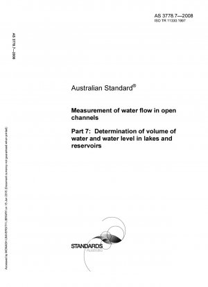 Wasserdurchflussmessung im offenen Gerinne. Bestimmung der Wassermenge und des Wasserspiegels in Seen und Stauseen