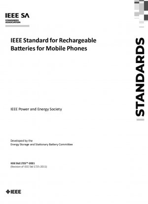 IEEE-Standard für wiederaufladbare Batterien für Mobiltelefone – Redline