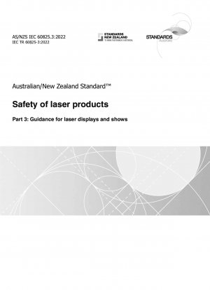 Sicherheit von Laserprodukten, Teil 3: Leitlinien für Laseranzeigen und -shows