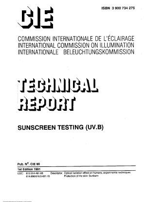 Sonnenschutztests (UV.B) (1. Auflage) (E)