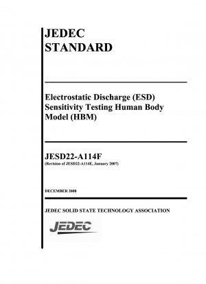 Prüfung der Empfindlichkeit gegenüber elektrostatischer Entladung (ESD) am menschlichen Körpermodell (HBM)