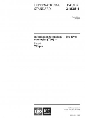 Informationstechnologie – Top-Level-Ontologien (TLO) – Teil 4: TUpper