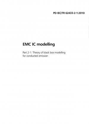EMV-IC-Modellierung. Theorie der Black-Box-Modellierung für leitungsgebundene Emission