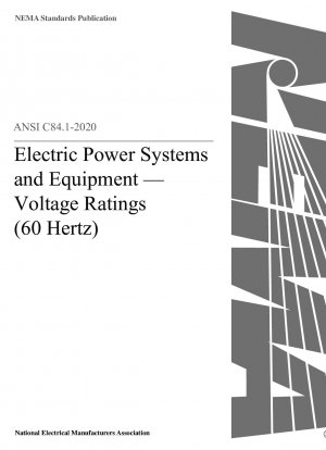 Elektrische Energiesysteme und -geräte – Nennspannungen (60 Hertz) R(2001)