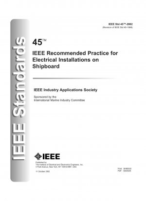 Empfohlene IEEE-Praxis für elektrische Installationen an Bord