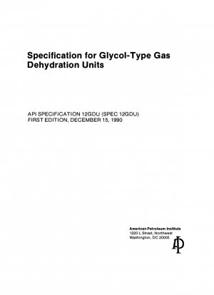 Spezifikation für Glykol-Gastrocknungsanlagen