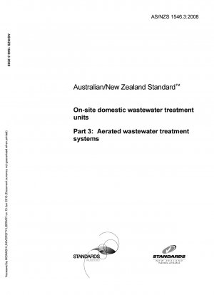Vor-Ort-Kläranlagen für häusliches Abwasser, Teil 3: Belüftete Abwasserbehandlungssysteme
