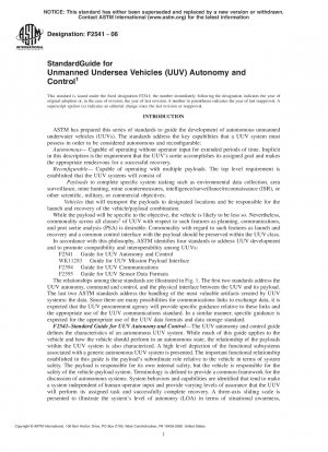 Standardhandbuch für die Autonomie und Kontrolle unbemannter Unterwasserfahrzeuge (UUV).