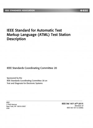 IEEE-Standard für die Beschreibung der Teststation der Automatic Test Markup Language (ATML).