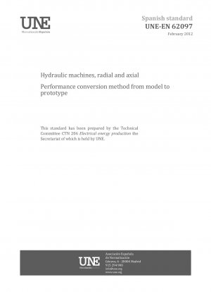 Hydraulische Maschinen, radial und axial – Leistungsumwandlungsmethode vom Modell zum Prototyp