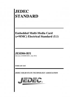 Elektrischer Standard für eingebettete Multi-Media-Karten (e MMC) (5.1)