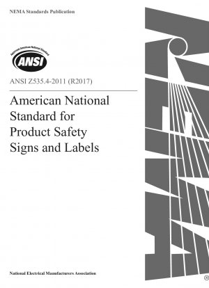 Amerikanischer nationaler Standard für Produktsicherheitsschilder und -etiketten