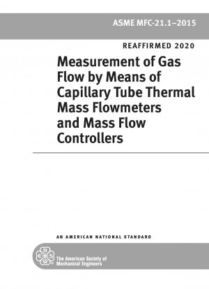 Messung des Gasdurchflusses mittels thermischer Kapillarrohr-Massendurchflussmesser und Massendurchflussregler