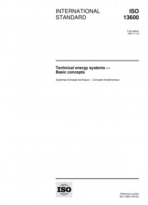 Technische Energiesysteme – Grundbegriffe