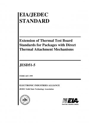 Erweiterung der Standards für thermische Testplatinen für Gehäuse mit direkten thermischen Befestigungsmechanismen