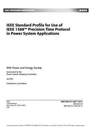 IEEE-Standardprofil für die Verwendung des IEEE 1588 Precision Time Protocol in Energiesystemanwendungen