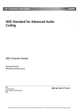 IEEE-Standard für erweiterte Audiokodierung