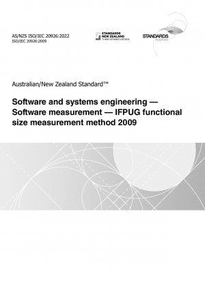 Software- und Systemtechnik – Softwaremessung – IFPUG-Methode zur Messung der funktionalen Größe 2009