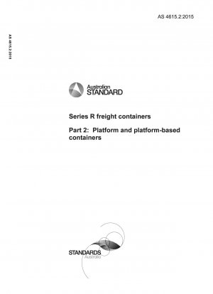 Frachtcontainer der Serie R, Teil 2: Plattform und plattformbasierte Container