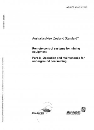Fernsteuerungssystem für Bergbauausrüstung, Betrieb und Wartung des unterirdischen Kohlebergbaus