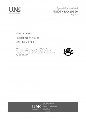 Geokunststoffe – Identifizierung vor Ort (ISO 10320:2019)