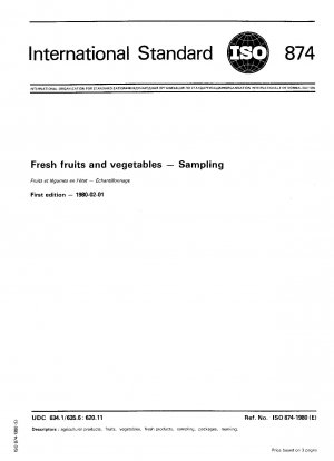 Frisches Obst und Gemüse; Verkostung