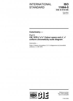 Kolorimetrie – Teil 5: CIE 1976 L*u*v*-Farbraum und einheitliches Farbskalendiagramm u‘, v‘