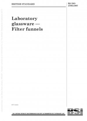Laborglaswaren – Filtertrichter
