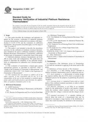 Standardhandbuch zur Genauigkeitsüberprüfung industrieller Platin-Widerstandsthermometer