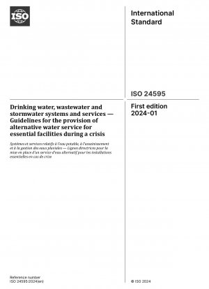 Trinkwasser-, Abwasser- und Regenwassersysteme und -dienstleistungen