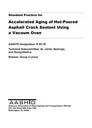 Standardpraxis für die beschleunigte Alterung von heiß gegossenem Asphaltrissversiegelungsmittel unter Verwendung eines Vakuumofens