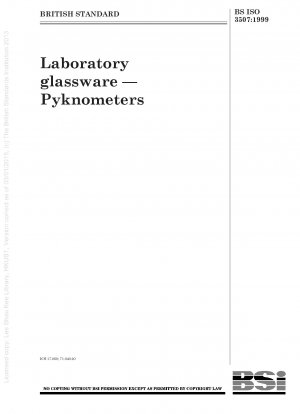 Laborglasgeräte – Pyknometer